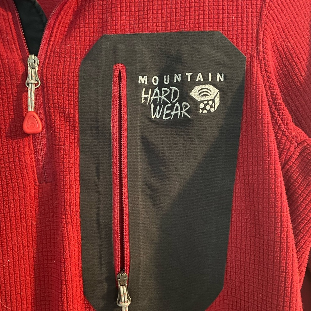 Mountain Hardware Waffle Fleece Pullover Gem